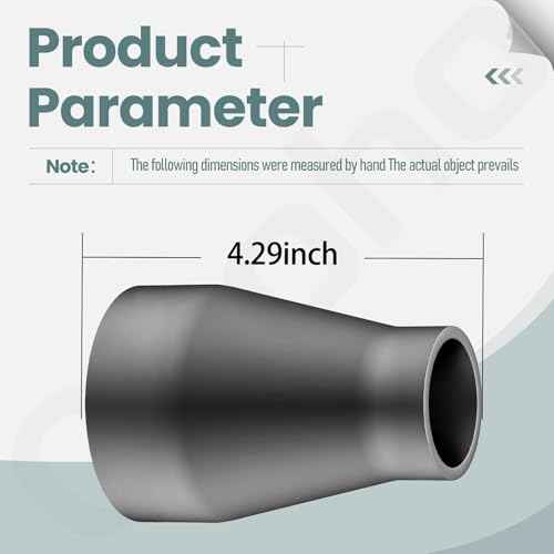 Table Saw Vacuum Adapter 2 1/2" Outlet Dust Collection Adapter for DeWalt 4 gallon vacuum DWE7491 DWE7491RS Table Saws & Shop Vac (DXV10P)