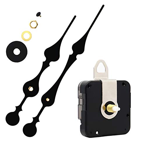 TIKROUND Quartz Clock Movement 41/64" Shaft Replacement for DIY Clocks