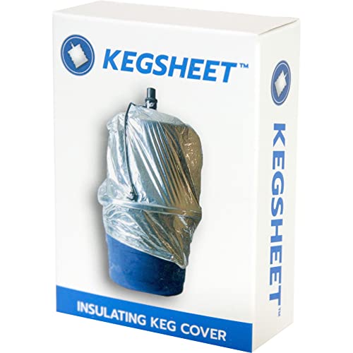 KegSheet Insulator Cover for Kegs & Keg Tubs — Keeps beer cold, 6-8 hrs