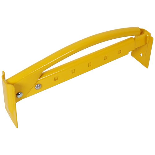 Masonry Tools Brick Tong Lifter, Adjustable Brick Tongs for Carrying Bricks Stone Slabs Clinker, Heavy-Duty Steel Brick Carrier with Coated Handle, Labor-Saving Professional Tongs (Yellow + 2 Pack)