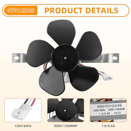 Range Hood Fan Motor 97012248 – Fits Broan & Nu-Tone 40000/42000 Series