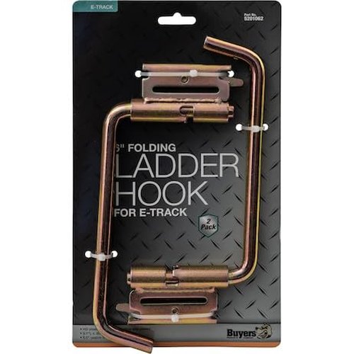 Buyers Products #5201062 E-Track Ladder Hook with Swivel, 2-Pack