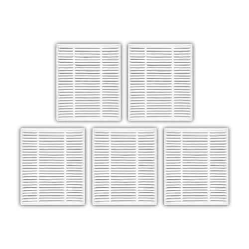 (5 Pack) Q0520 Q011 Q0120 HEPA Filters for iRobot Roomba Vacuum 2 Essential and Combo Essential Robot Vacuum and Mop Y0140 Y0112 Y0110 Q011 Q0120, Roomba 105 Combo, Roomba 104 Filter Accessories