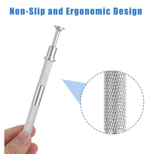 3Pcs Piercing Tweezers, 5.9 Inch 4-Claw Stainless Steel Grabber Tool Set in Black Brown Silver, Precision Jewelry Electronics Retrieval Tool