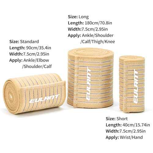 EULANT Elastic Wrist Support Brace 2 Pairs, Adjustable Compression Wrist Wraps Wristbands for Carpal Tunnel Arthritis Tendonitis Weightlifting Tennis Basketball Working Out Fitness