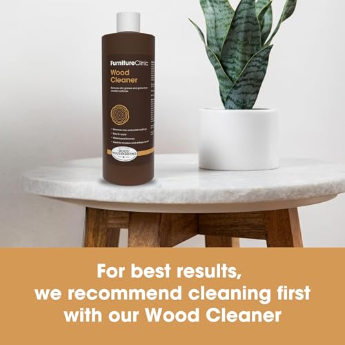Furniture Clinic Boiled Linseed Oil 8.5 fl oz for Wood Stone & Metal - Natural Finish