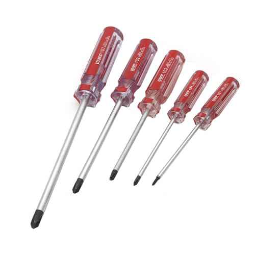 5-Piece Tri Wings Screwdriver Y00 (2.0 mm) Y0 (3.0 mm) Y1 (4.0 mm) Y2 (4.0 mm) Y3 (6.0 mm) Multifunctional Magnetic Y Screwdriver Set