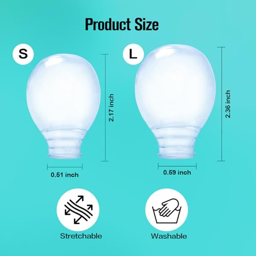 Waterproof Toe & Finger Cover ? Durable Shower Sleeves for Bathing, Pedicures, Manicures, Nail Care ? Comfort-Fit Waterproof Sleeves for Toes & Fingers(4 Large)