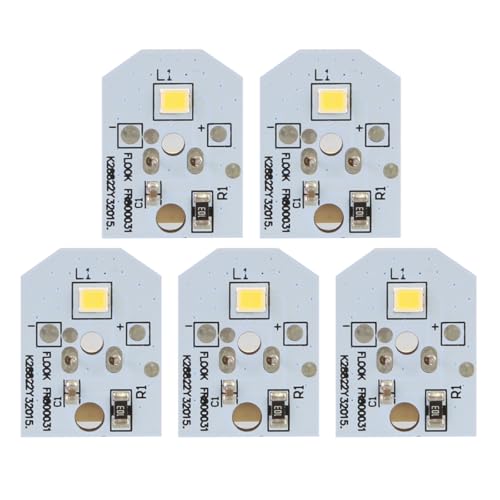 WR55X11132/WR55X25754 LED Light for GE Refrigerators – 5PCS Upgrade Kit