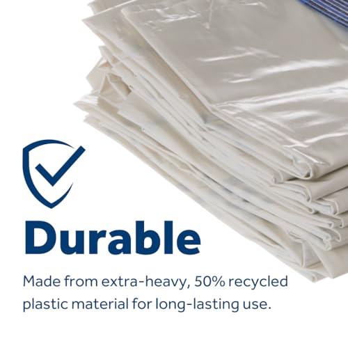 GE Universal 18-Gallon Trash Compactor Bags, WX60X1 — 1 Pack (15 Bags), Fits 15" Bins