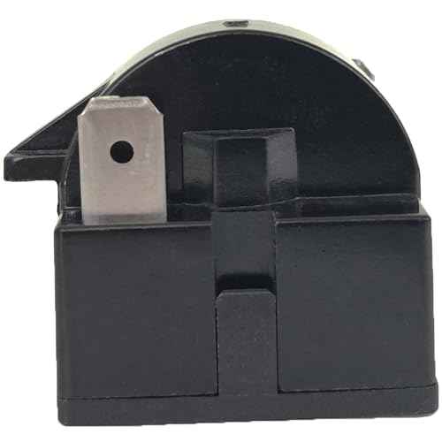 2 Pack QP2-4.7 QP2-4R7 4.7 Ohm Refrigerator 3 Pin PTC Start/Starter Relay Refrigerator Overload Protector fits Whirlpool Frgidaire Kenmore and Most Mini Fridges and Coolers