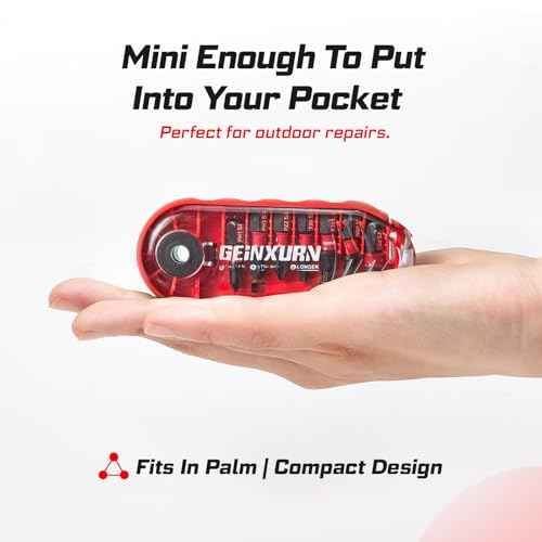 30 Pcs Impact Screwdriver Bits Set, Magnetic S2 Steel Multi Driver Bits with Storage Rainbow Box (Red,Pink,Orange)