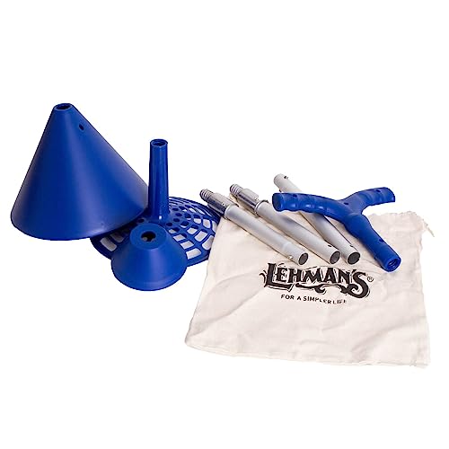 Lehman's Manual Clothes Washer - Portable Hand-Powered Laundry Agitator for Buckets and Sinks