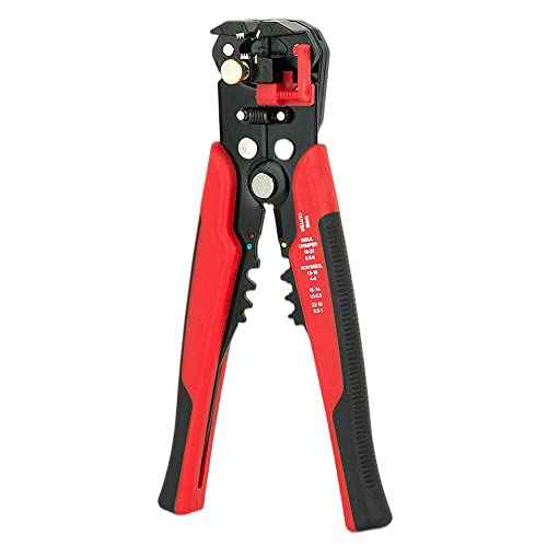 3 in 1 Self-Adjusting Wire Stripper Cutter, Wire Crimping Tool Wire Pliers for Wire Stripping, Cutting, Crimping 10-24 AWG (0.2-6.0mm©÷)