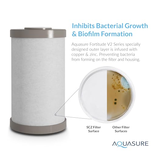 Aquasure Fortitude V2 Series Standard Replacement Sediment Carbon Zinc Water Filter
