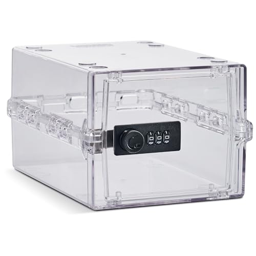 Lockabox One & Mini Food & Medicine Lock Box with Combination Lock