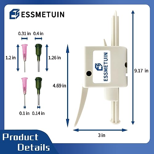 Solder Flux Glue Dispenser for 30cc Solder Flux, No Clean Soldering Flux(30CC x2pack) for Electronics Soldering, Tin Soldering, Rosin Soldering Flux for Circuit Boards and Electrical Wire