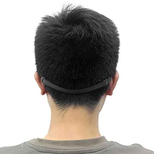 Glasses Strap Sports, No-Tail Adjustable Sunglasses Strap for Kids Men Women, Eye glasses holders around neck£¬Eyewear lanyard£¬Black / 3PCS