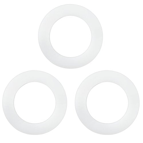 THU407 Seal Gasket for Drain Valve for Most TOTO Toilets,Compatible with TOTO CST854ET,THU440-A,THU451,10A-A,thu824-a, thu825, THU 825–a,THU826-A,Silicone Seal for TOTO Toilet Parts & Repair 3pack