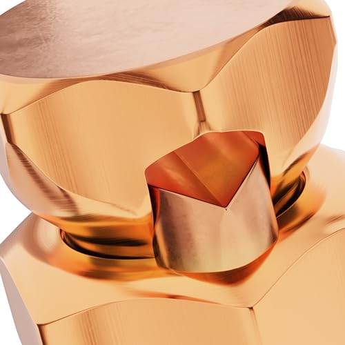 THE CIMPLE CO #8 Copper Split-Bolt Connectors 4 Pack - Electrical Wire Connectors