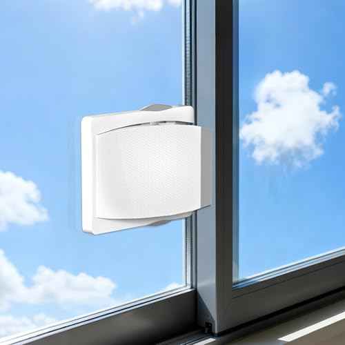 2 Pack Sliding Door Lock with 3M Adhesive - Child Safety Sliding Glass Door Lock for Sliding Glass Doors, Sliding Windows, Sliding Closets & Patio Doors - Easy Installation, No Drilling Required