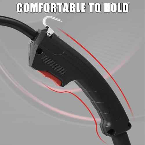 Professional 2.5m MIG Welding Torch 250Amp-Heavy Duty Euro Style Gun with 8.2ft Cable, Compatible with Most MIG Welders, Ergonomic Handle & Durable Copper Contact Tips (DIY & Industrial Use)