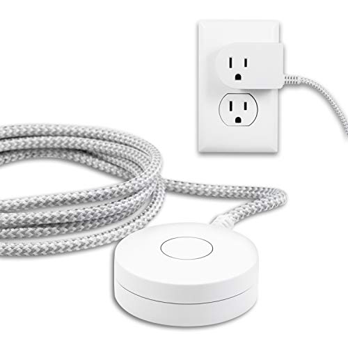 Philips 6 Ft Grounded On/Off Switch with Braided Cord - Tabletop, Wall Mountable