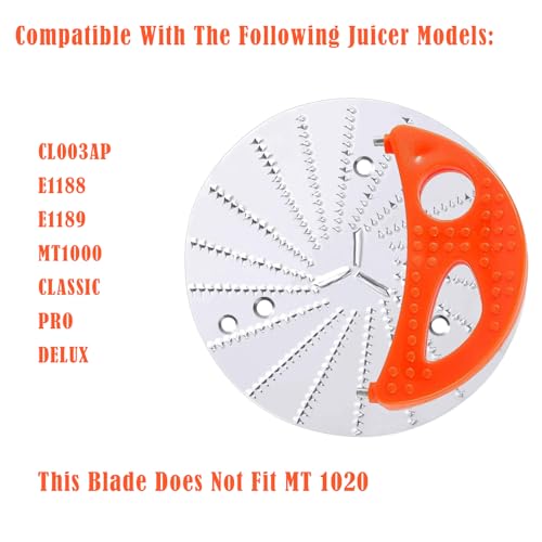 Blade and Crescent Replacement Blade for Jack Lalanne Power Juicer