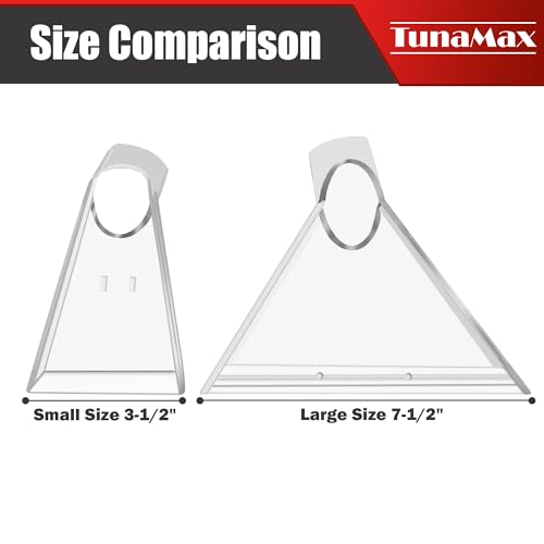 TunaMax Small Shop Vac Extractor Attachment - Clear 3-Adaptor Extraction Head