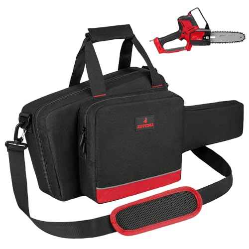 Mini Chainsaw Case Compatible with Milwaukee Electric Tool M18/ M12/CRDLSS 12V Fuel Hatchet 6In 8In Pruning, Waterproof Chainsaw Storage Bag Fits for RYOBI & Chrome (3004-20) & Accessories (Bag Only)