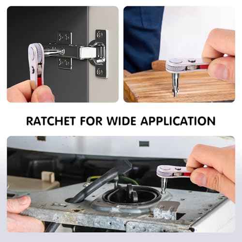 22-in-1 Magnetic Ratchet Screwdriver Set w/Reversible Wrench & Bits | Compact for Tight Spaces, DIY/Home/Car Repairs | Best Gift for DIYers, Handymen & Men