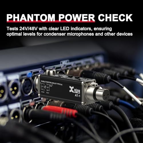 Xvive AT-1 Portable Audio Tester - Versatile Signal Generator & Cable Tester