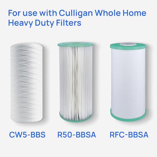 Culligan 1-Inch Heavy Duty Whole House Water Filter System - Housing Only