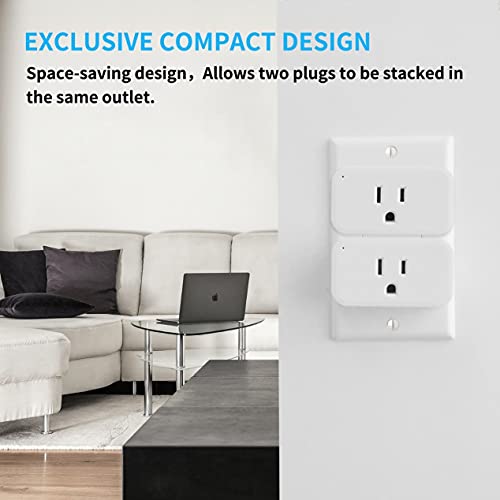 ThirdReality Gen1 4-Pack Zigbee Smart Plug with Timer, No Power Meter, Compatible with Alexa & SmartThings