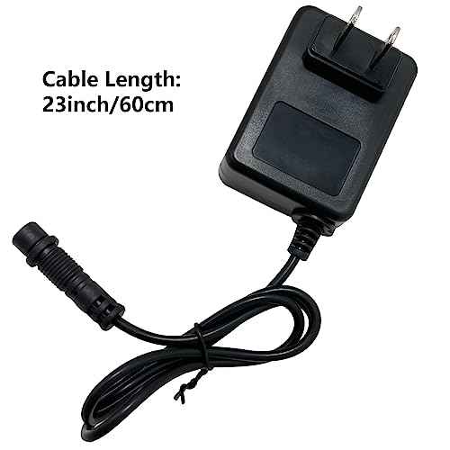 LED Lamp Charger 4.2V, 1000mA AC Copper Core Wire Cable with LED Indicator, 85-265 Volts Power Supply Battery Charger for Rechargeable Headlamp, Flashlight, 50/60 Hz