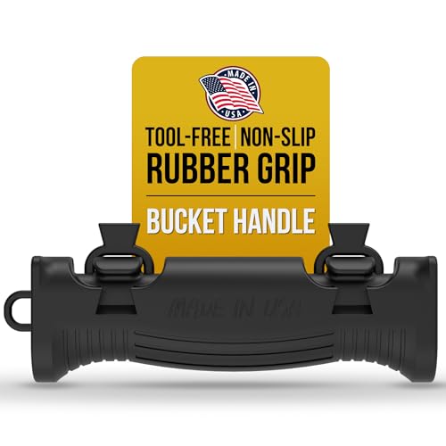 HandTec Bucket Handle Grip - Replacement Rubber Handle (1 Pack) TEC Products