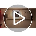 Sujeet Warm White Night Light 4-Pack Plug-in Dusk to Dawn Wall Night Lights