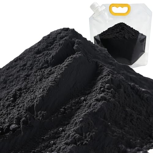 1 lb Black Iron Oxide Concrete Pigment - Waterproof, UV-Resistant Cement Dye