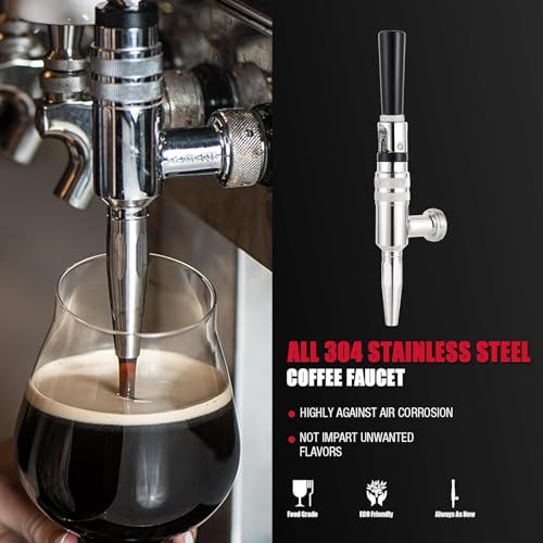 MRbrew Stout Beer Coffee Faucet 304 Stainless Steel Nitro Tap