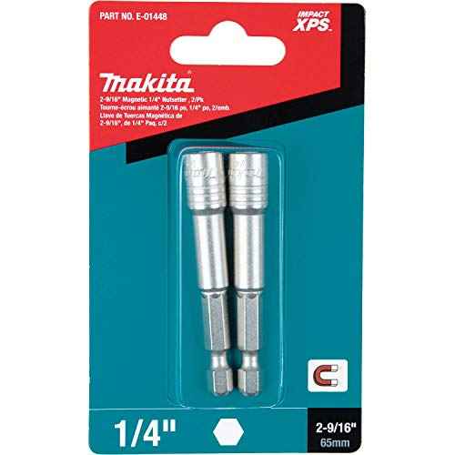 Makita E-01448 Impact XPS¢â 2-9/16" Magnetic 1/4" Nutsetter, 2/pk