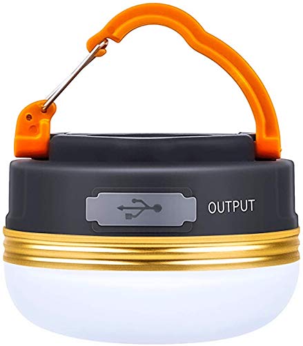 Censinda Rechargeable LED Camping Lantern - Portable Tent Light with Magnet Base, 3 Light Modes, 1800mAh Battery, 300LM - Variation 1