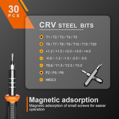 JOREST 40-in-1 Precision Screwdriver Set for Electronics & Devices