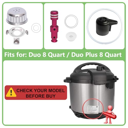 SPNKMJUJ 11Pcs Instant Pot Replacement Parts for Duo 8 Qt - 8QT Variation