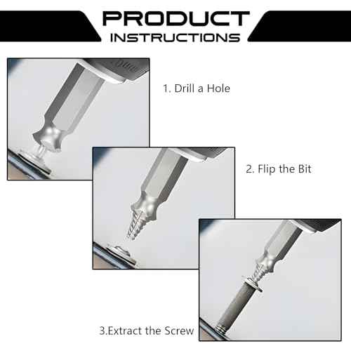 Christmas Gifts Stocking Stuffers for Men,Damaged Screw Extractor Set Gift for Men,Stripped Screws Nuts & Bolts Drill Bit Tools for Broken or Stubborn Screws Removal,Stocking Stuffers for Him