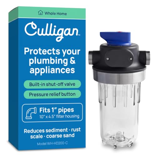 Culligan 1-Inch Heavy Duty Whole House Water Filter System - Housing Only