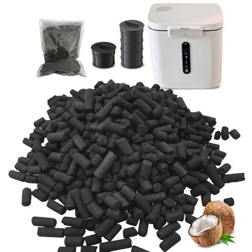 Odor-Absorbing Carbon Refills for Fylecen Kitchen Compost Bin