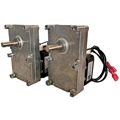 1 RPM Auger Motor Twin Pack for Englander Stoves PU-047040 Replacement
