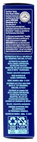 BRITA 3-Pack Water Bottle Replacement Filters – BPA-Free, Lasts 2 Months, Fits All Brita Bottles