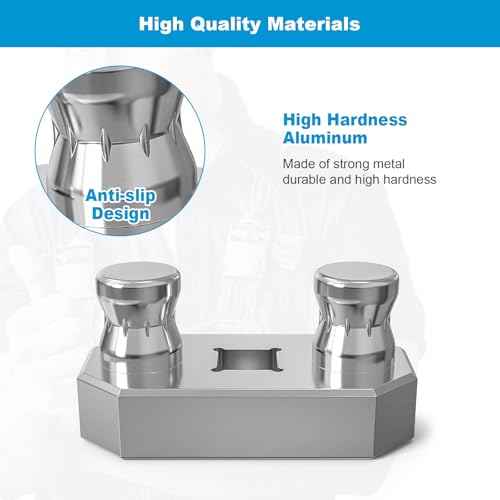 77455 Cable Bending Tool, 1/2 Inch Ratchet Connection for Most Wires, Maximum Bend 500 MCM, Convenient Labor Saving Knuckle Guard, Upgraded Wire Benders and Cable Benders