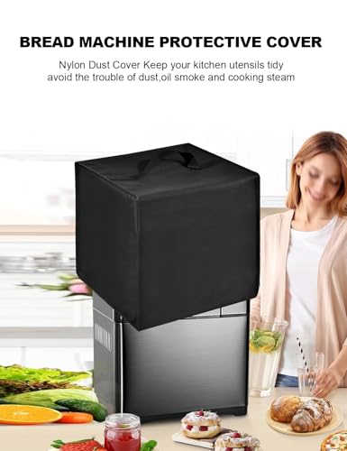 Bread Maker Cover for KBS 17-in-1 Bread Maker - Dual Heaters, 2LB (Black) by EiiJugaloo